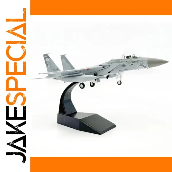 Diecast 1/100 F-15C USAF Fighter Model Toy