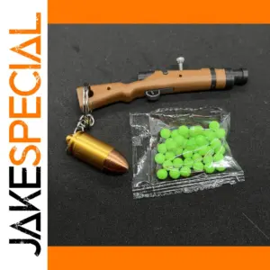 98K 3D Toy Gun Keychain with Ball Launch