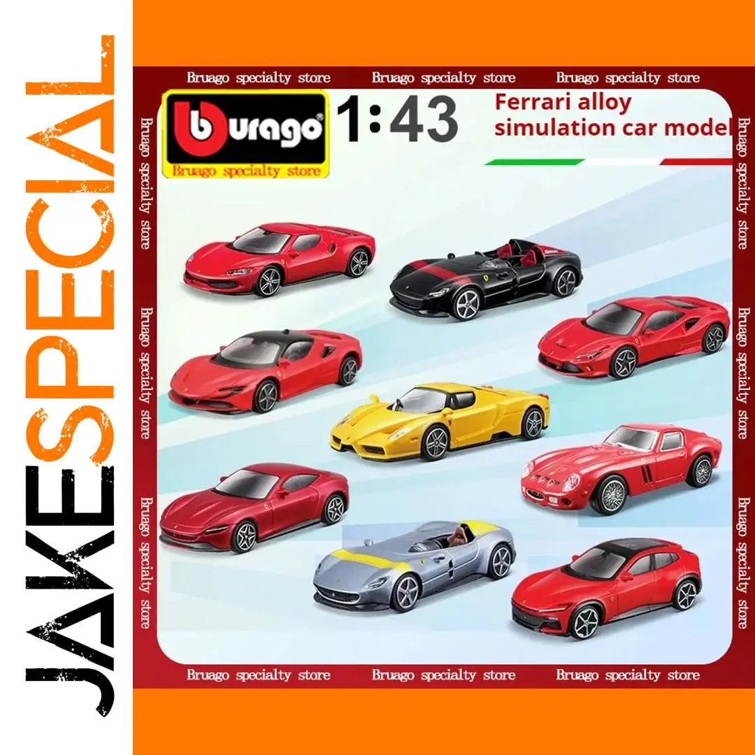Bruago 1:43 Alloy Sports Car Model 1 Bruago 1:43 Alloy Sports Car Model