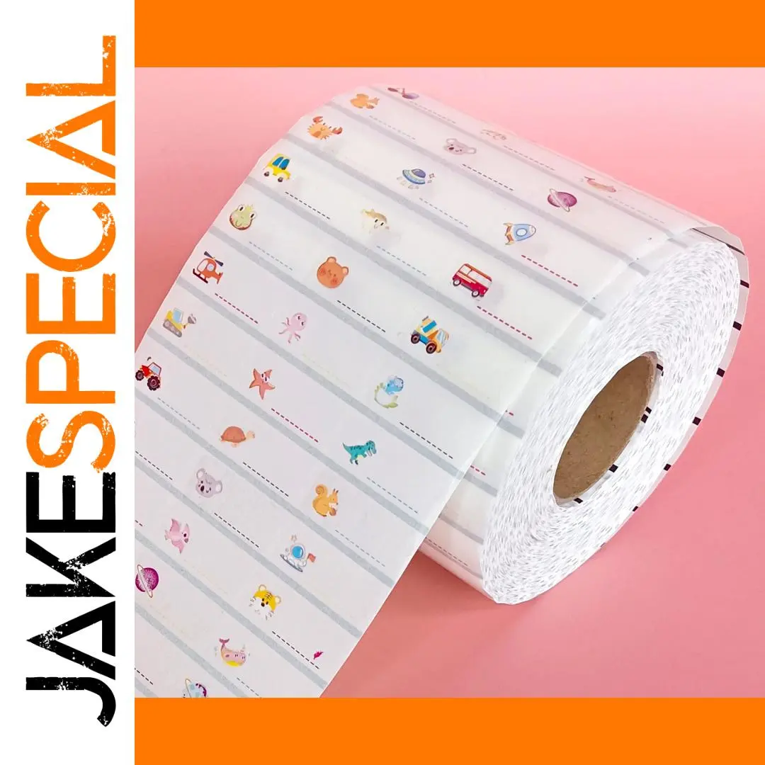 Personalized Waterproof Name Stickers 230pcs Set 1 Personalized Waterproof Name Stickers 230pcs Set