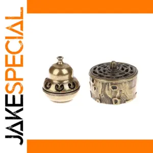 Buddha Lotus Alloy Incense Burner
