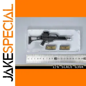 1/6 Scale G36K Rifle Model with Magazines