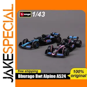 2024 Bburago 1:43 Bwt Alpine A524 Diecast Model