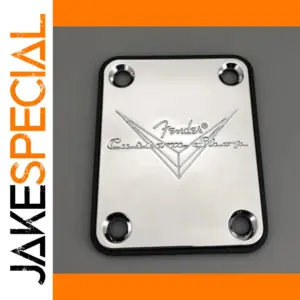 Fender Custom Shop Chrome Guitar Neck Plate