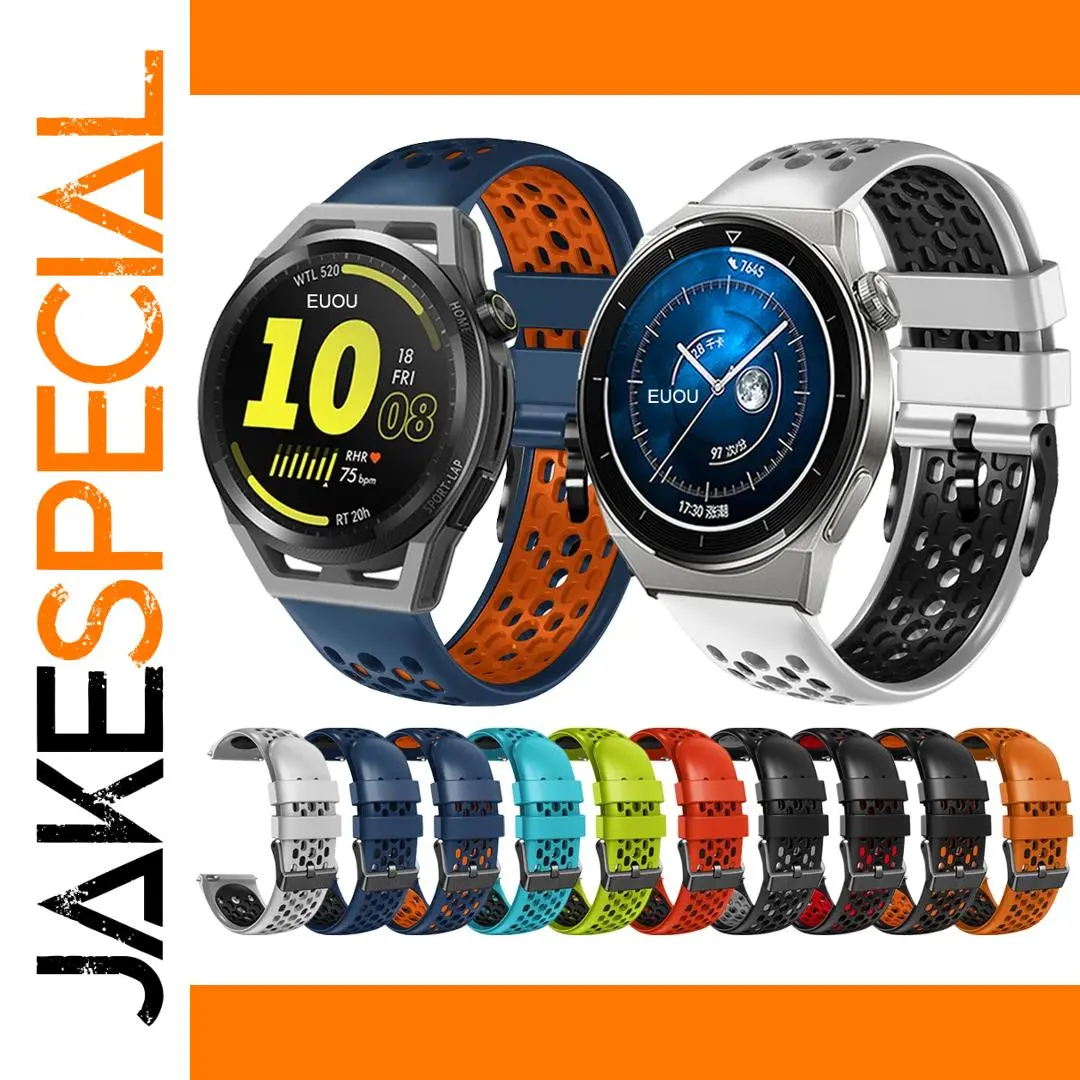 Silicone Replacement Strap for HUAWEI Watch 22mm 1 Silicone Replacement Strap for HUAWEI Watch 22mm