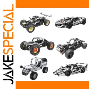 3D Metal Off-road Vehicle Kit for Kids