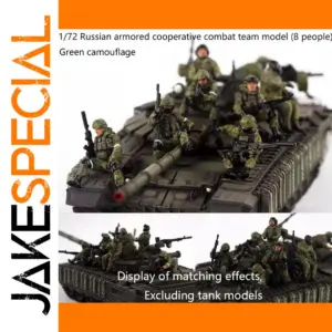 1/72 Russian Military Soldier Set (8 Figures)
