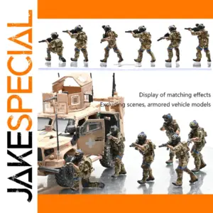 1/72 Ukrainian Mercenary Combat Set with Armor