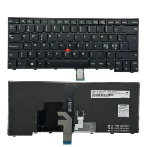 Nordic Backlight Keyboard for Lenovo Thinkpad 11 334f0881 no logo