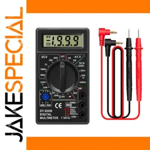 DT830B Digital Multimeter for Precise Voltage and Current Testing
