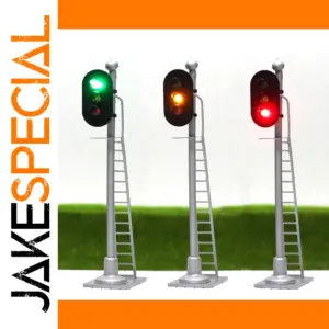 HO Scale Railway Signal Blocks with LEDs Set of 3