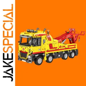 Technical RC Crane Wrecker Truck Building Blocks Set