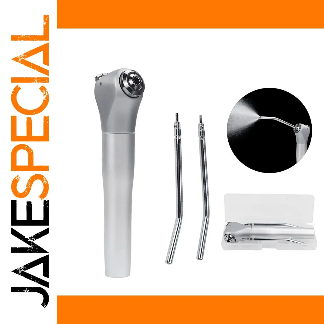 Dental Air Water Syringe 3-Way Handpiece with Nozzles 1 Dental Air Water Syringe 3-Way Handpiece with Nozzles