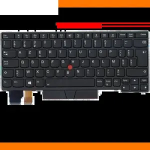 Black Backlit Keyboard for Lenovo ThinkPad L13 Yoga 37 34e3a161 no logo