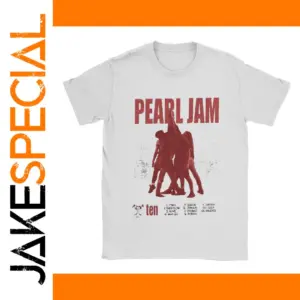 Pearls Jams Men’s Casual Cotton T-Shirt