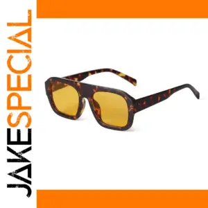 Vintage Oversized Square Sunglasses Women Men S3917