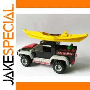 Kayak Adventure Pickup Truck Building Set