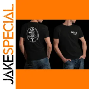 Summer Cotton Mens T-Shirt with German Police GSG 9 Design