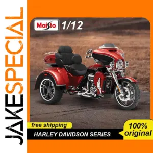 Maisto 1:12 Harley Davidson H-D Motorcycle Diecast Model
