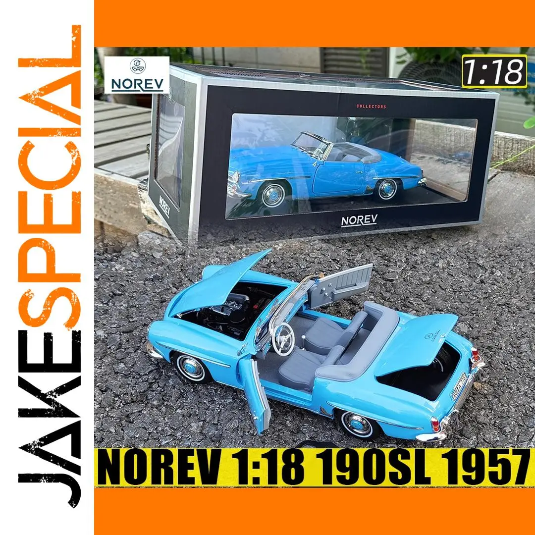 NOREV 1:18 1957 190SL Diecast Car Model 1 NOREV 1:18 1957 190SL Diecast Car Model