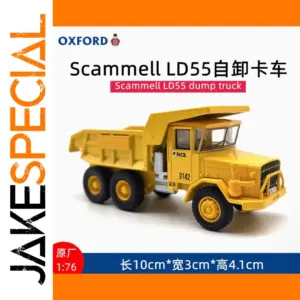 1:76 Scale LD55 Diecast Dump Truck Model