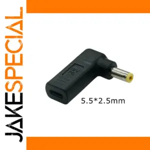 USB Type C Female to DC Power Adapter