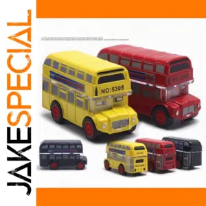 Alloy London Double-Decker Bus Model