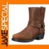 Vintage Western Men's Boots for Autumn Winter