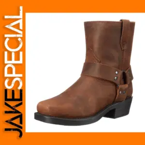 Vintage Western Men's Boots for Autumn Winter