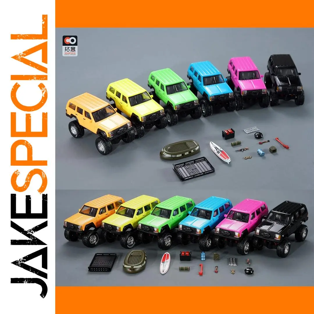 Xcartoys 1/64 Off-Road SUV Set with Accessories 1 Xcartoys 1/64 Off-Road SUV Set with Accessories