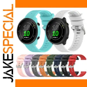 20mm Silicone Strap for Garmin Forerunner 55