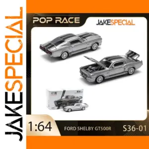 POP RACE 1:64 Ford Shelby GT500 R Miniature Car Set