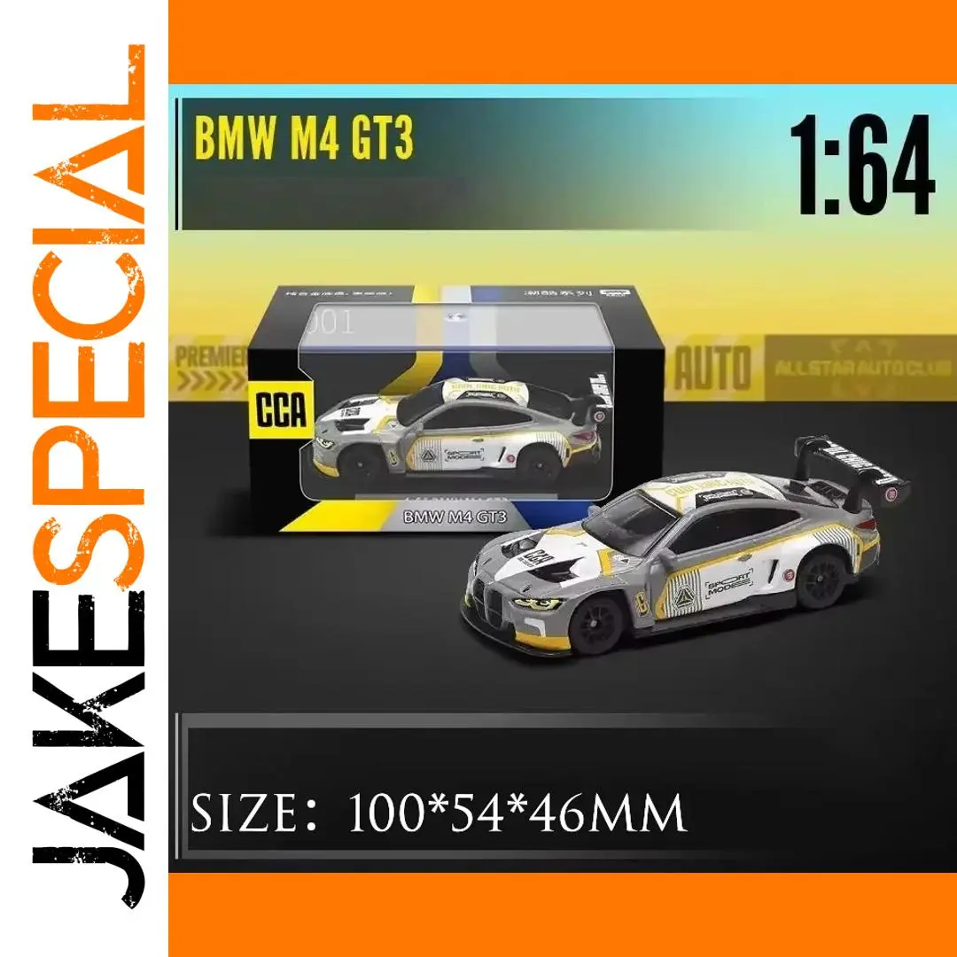 BMW M4 GT3 1:64 Scale Diecast Model Car 1 BMW M4 GT3 1:64 Scale Diecast Model Car