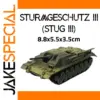 Sturmgeschütz III WWII Model Tank 1:72 Scale