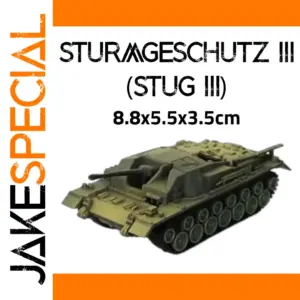 Sturmgeschütz III WWII Model Tank 1:72 Scale