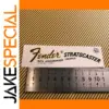 Fender Stratocaster Headstock Decal Set of 3