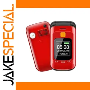 Senior-Friendly Flip Phone with Large Buttons