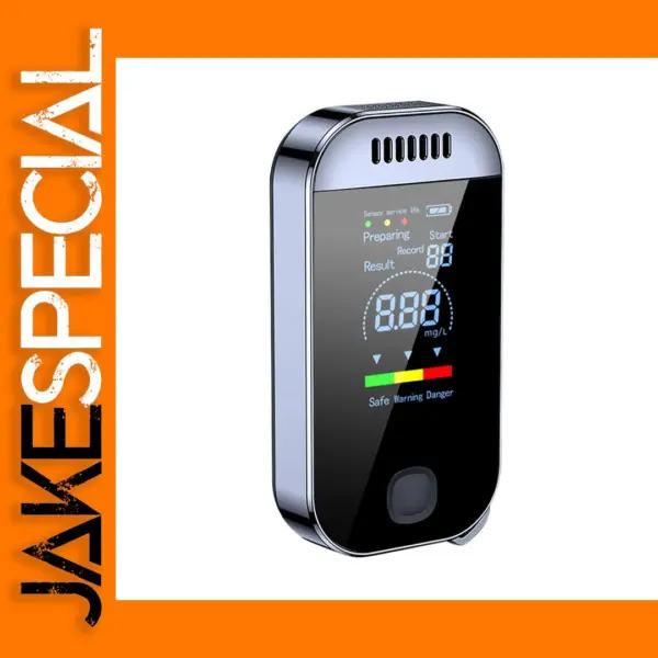Digital Breath Alcohol Tester with LCD Display