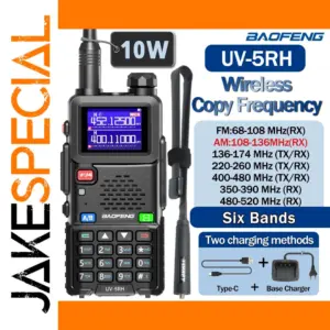 Baofeng UV-5RH 10W Dual Band Walkie Talkie