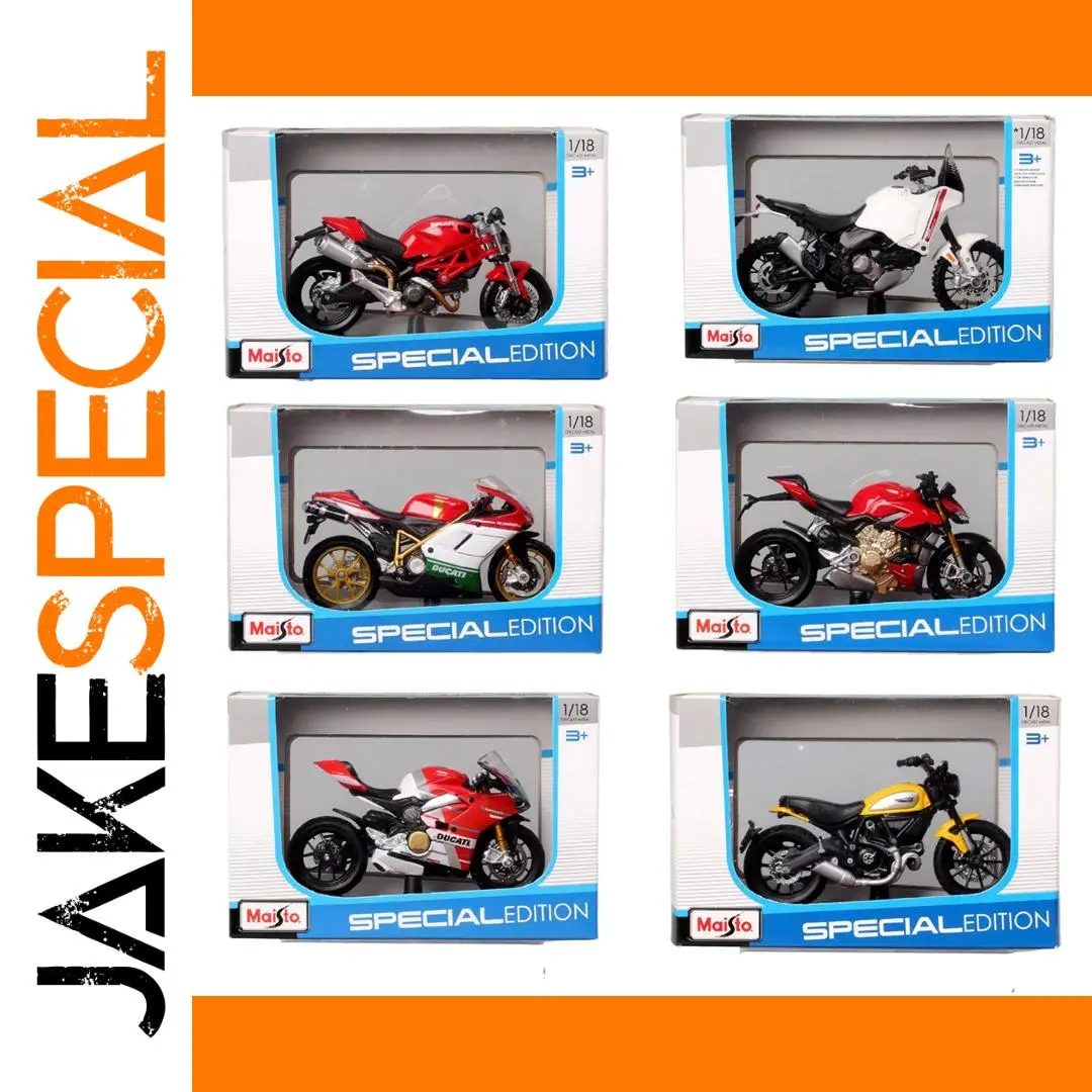 Maisto Ducati Super Naked V4 S 1:18 Diecast Model 1 Maisto Ducati Super Naked V4 S 1:18 Diecast Model
