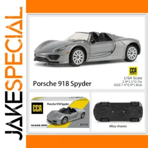 CCA 1:64 Diecast Porsche 918 Spyder Model