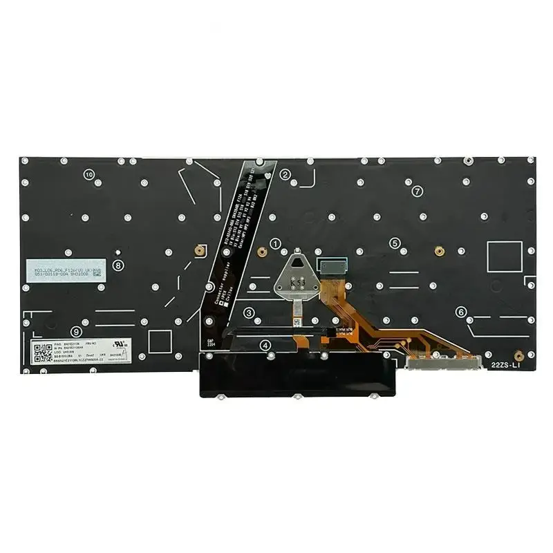 Lenovo ThinkPad X1 Nano Keyboard UK/US/Japanese 5 Lenovo ThinkPad X1 Nano Keyboard UK/US/Japanese - Image 5