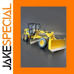 1:35 Scale Diecast SEM Grader Model in Yellow