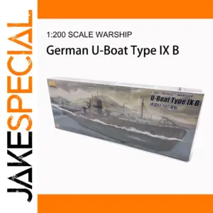 German U-Boat Type IX B Model Kit 1:200 Scale
