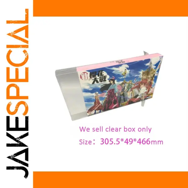 Clear Display Box for PS4 Sakura Wars Collection