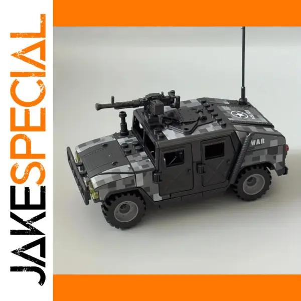 M998 Humvee Military Model Building Blocks Set