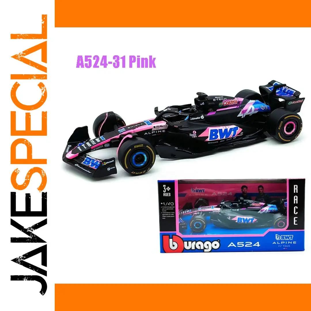 Bburago 1/43 Scale Alpine F1 Model Car A524-31 1 Bburago 1/43 Scale Alpine F1 Model Car A524-31