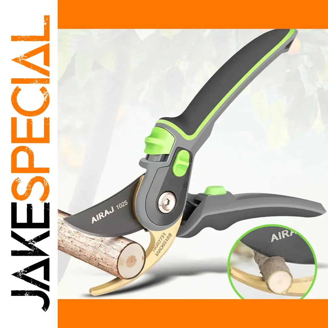 AIRAJ Garden Pruning Shears Ratchet Tool Set 1 AIRAJ Garden Pruning Shears Ratchet Tool Set