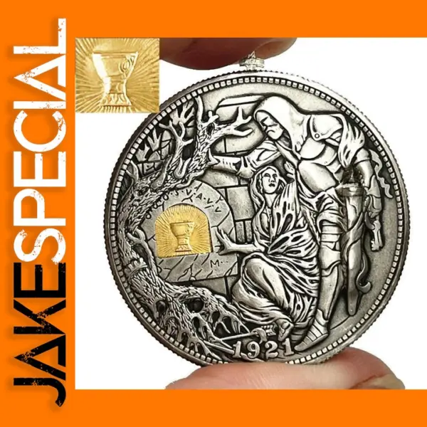 Holy Grail Coin with Hidden Mechanical Feature