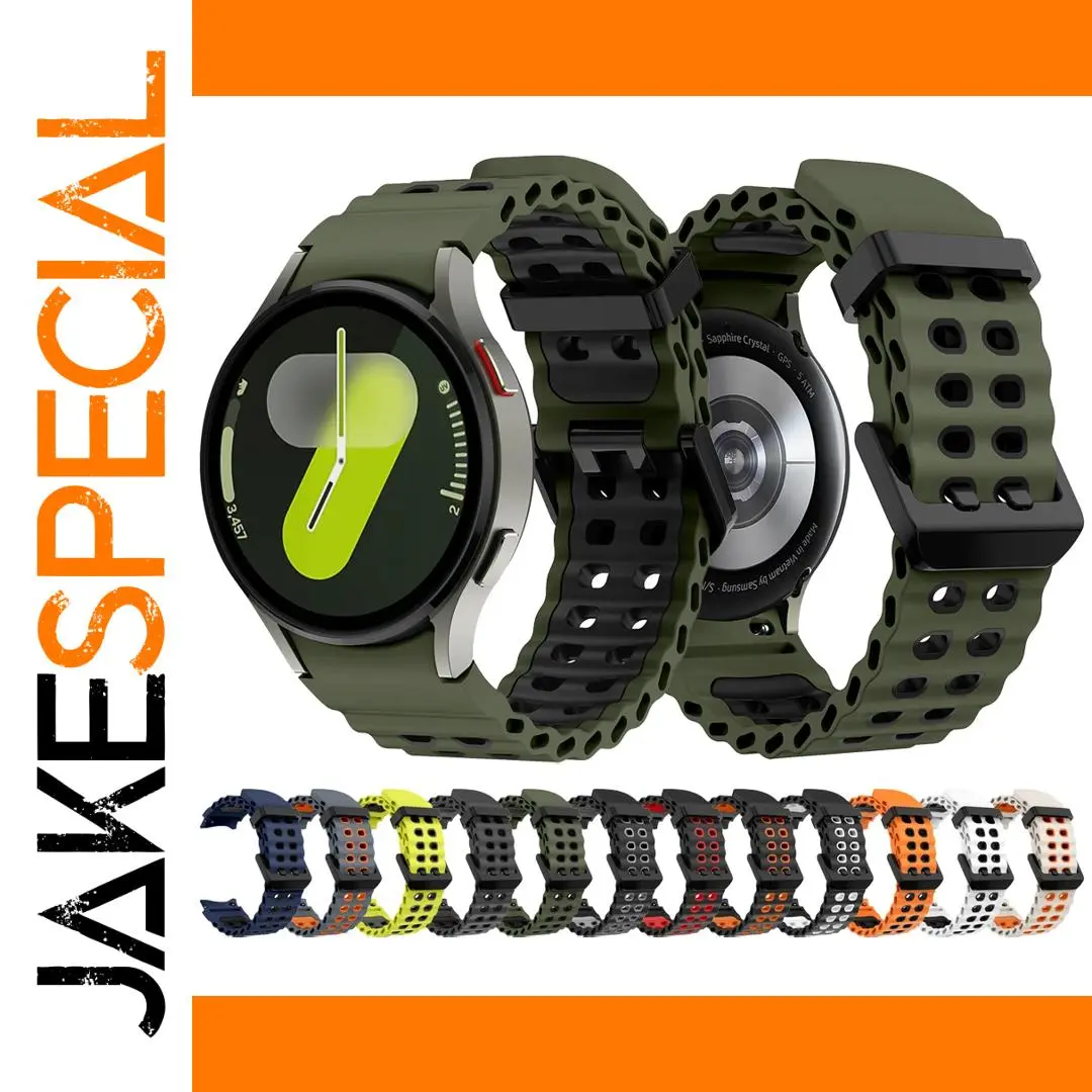 Two-Tone Silicone Strap for Samsung Galaxy Watch 1 Two-Tone Silicone Strap for Samsung Galaxy Watch